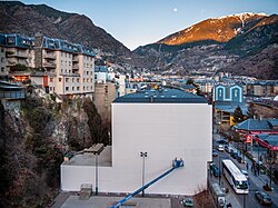 Andorra la Vella, die Hauptstadt von Andorra, l rm