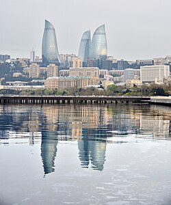 Baku, die Hauptstadt von Aserbaidschan, 1953c
