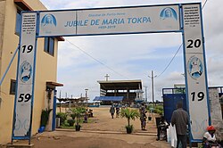 Porto-Novo, capitale, Bénin, jubilé de maria tokpa à porto novo