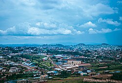 Gitega, die Hauptstadt von Burundi