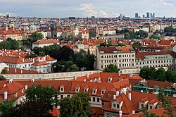 Prag, die Hauptstadt von Tschechien, old castle stairs