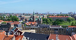 Kopenhagen, die Hauptstadt von Dänemark, rundetårn with rosenborg castle