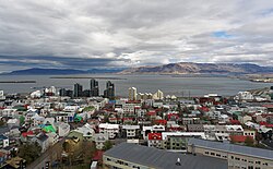 Reykjavik, capitale, Islande, reykjavík hallgrímskirkja