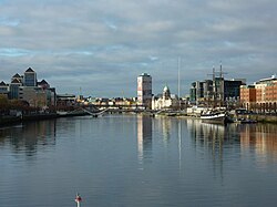 Dublin, die Hauptstadt von Irland, gravity bar top guinness storehouse