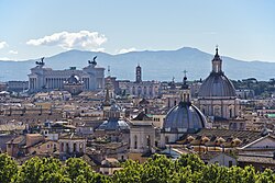 Rom, die Hauptstadt von Italien, skyline