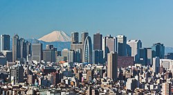 Tokio, die Hauptstadt von Japan, skyscrapers shinjuku january revised