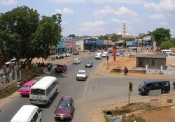 Lilongwe, die Hauptstadt von Malawi, area
