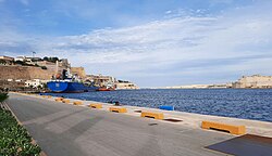 Valletta, die Hauptstadt von Malta, hafen