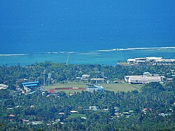 Apia, die Hauptstadt von Samoa, coast