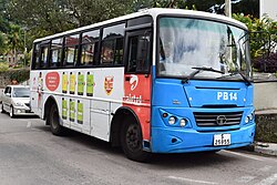 Victoria, capitale, Seychelles, 42tata bus mahé