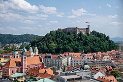 Ljubljana, die Hauptstadt von Slowenien