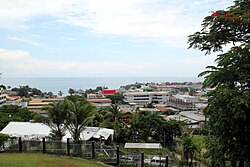 Honiara, die Hauptstadt von Salomonen, panorama