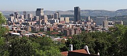 Pretoria, die Hauptstadt von Südafrika, cbd1