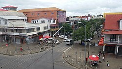 Paramaribo, die Hauptstadt von Suriname, dag der marrons