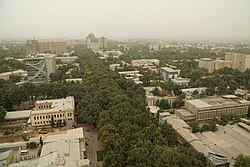 Duschanbe, die Hauptstadt von Tadschikistan, suburbs