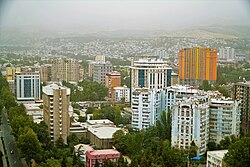 Duschanbe, die Hauptstadt von Tadschikistan, city walk
