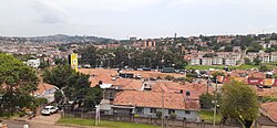 Kampala, die Hauptstadt von Uganda, cloudy weather