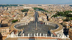 Vatican City, the capital city of Vatican City, st peter s square april