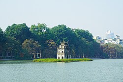 Hanoi, die Hauptstadt von Vietnam, tháp rù nks