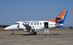 Lusaka, die Hauptstadt von Sambia, procharter cessna 208b 9j pcr jul23 r16