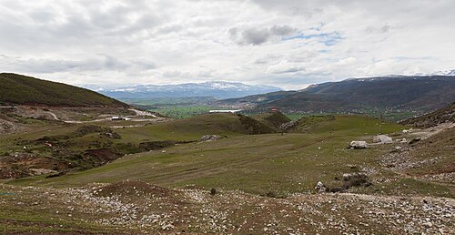Landschaft in Albanien, vista de perrenjas dd
