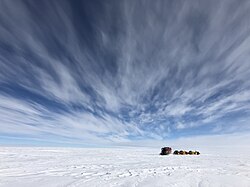 Landschaft in Antarktis