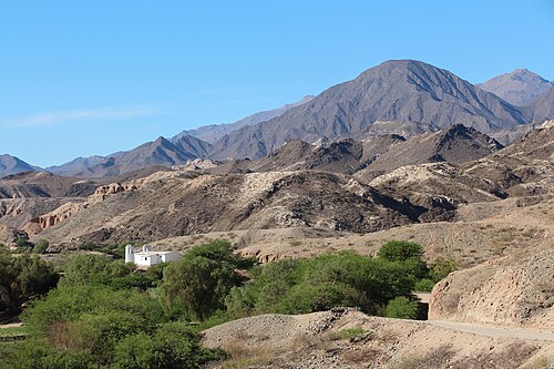 Landschaft in Argentinien, calchaquí valleys