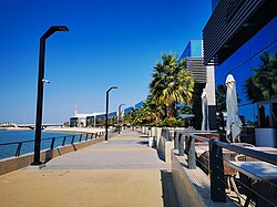 Landschaft in Bahrain, avenues coastline