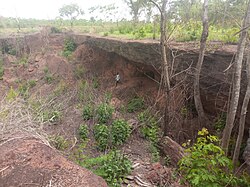 Landschaft in Benin, kplokedji ewe ketou
