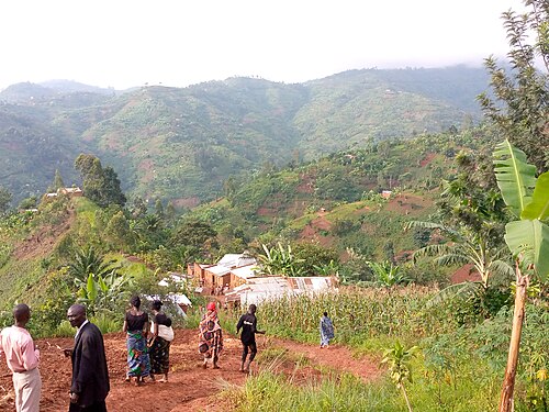 Landschaft in Burundi, wiki loves africa