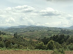 Landschaft in Burundi, rutana