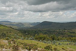 Landschaft in Burundi, landscape