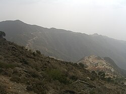 Landschaft in Eritrea, filfil semenawi bahri mountain road