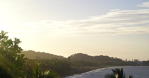Landschaft in Französisch-Guayana, novotelplage