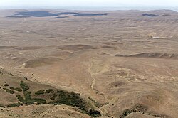 Landschaft in Georgien, mount gareja desert azerbaijan