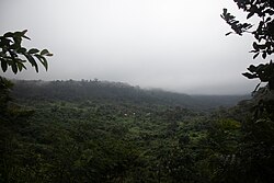 Landschaft in Ghana, beautiful landscape afadjato mountain