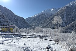 Landscape in India, baspa valley sangla himachal pradesh