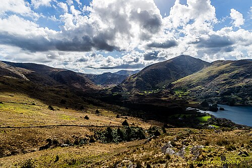Landschaft in Irland, april
