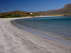Landschaft in Irland, beach