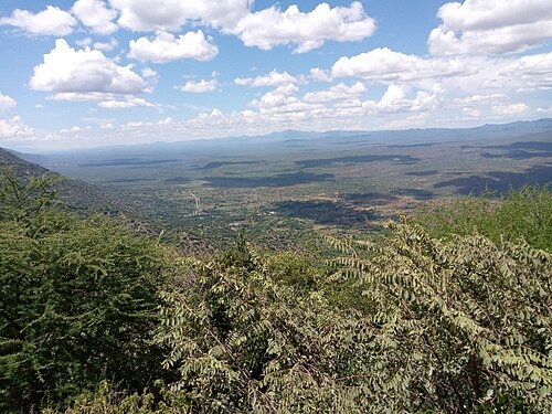 Landschaft in Kenia