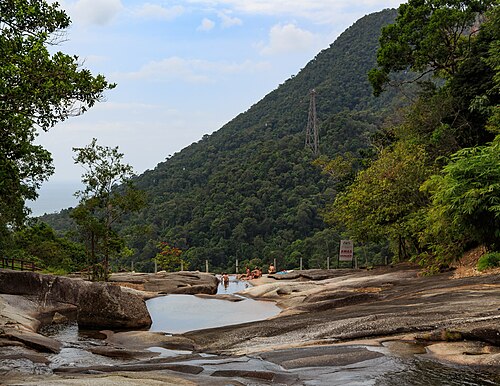 Landschaft in Malaysia, langkawi seven wells