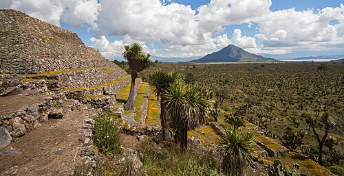 Landschaft in Mexiko, carretera de galeana