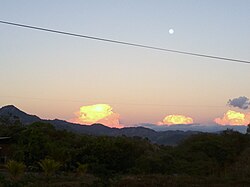 Landschaft in Nicaragua, paisaje al contorno del cerro san rafael