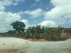 Landschaft in Nigeria, beautiful skyline northern