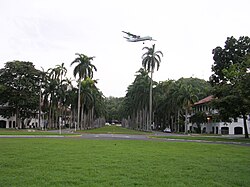 Landschaft in Panama, city administration buildling