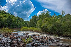 Landschaft in Paraguay, isla paraiso de yatytay