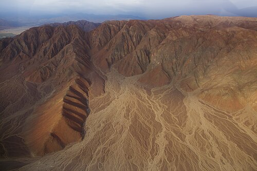 Landschaft in Peru, nazca landscape