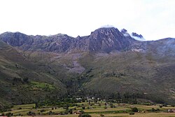 Landschaft in Peru, holy valley