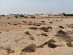Landschaft in Katar, al jumailiyah village