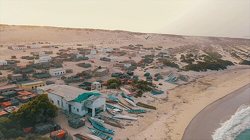 Landschaft in Somalia, puntland bari tooxin